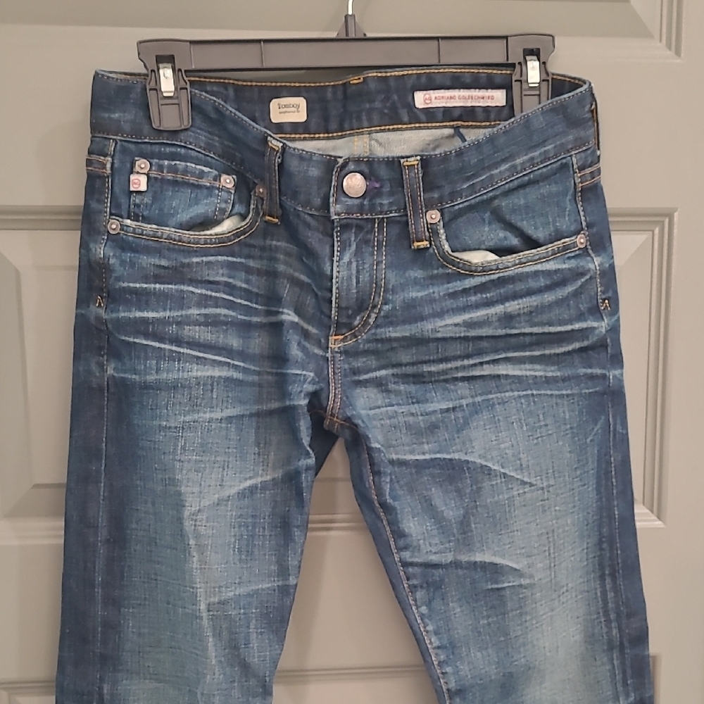 Adriano Goldschmied Tomboy Boyfriend Fit Straight-Leg Jeans - Picture 4 of 8